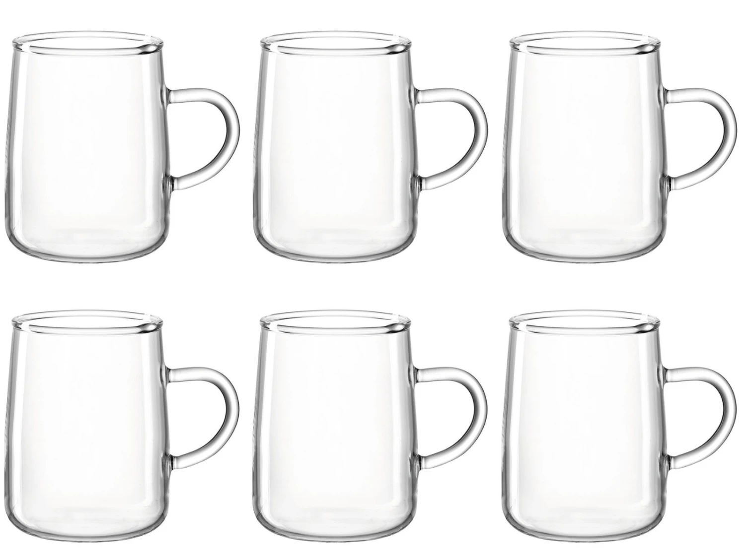 Montana Theeglazen - Hittebestendig Glas - 300 Ml - 6 Stuks 3 Montana Theeglazen - Hittebestendig Glas - 300 Ml - 6 Stuks