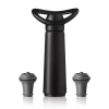 Vacu Vin Wijnpomp Met 2 Wijnstoppers - Wine Saver Concerto - Zwart 2 Vacu Vin Wijnpomp Met 2 Wijnstoppers - Wine Saver Concerto - Zwart -Westmark Winkel Productafbeeldingen CL 54 3