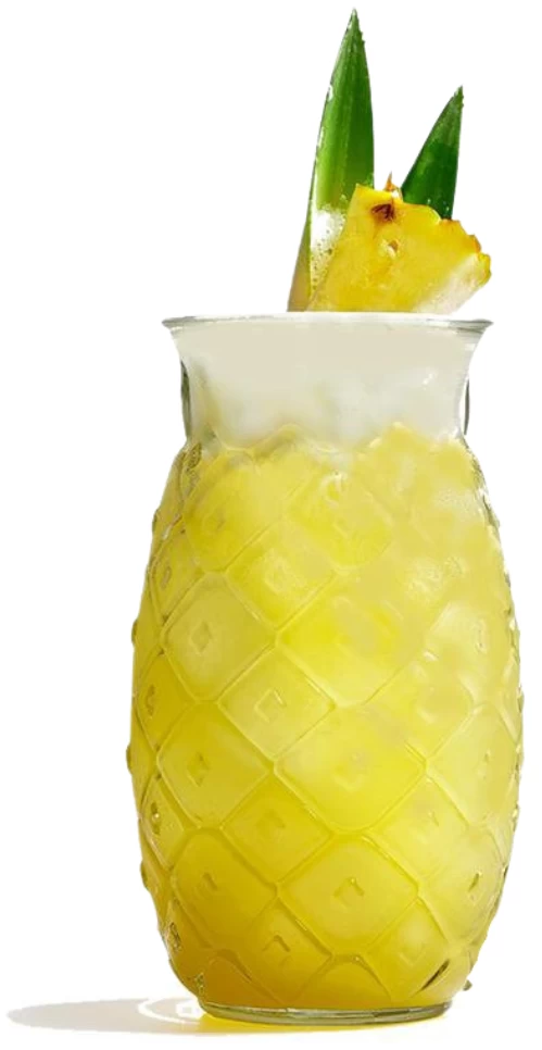 Cocktailglas / Tiki Ananas Glas - 400 Ml - 6 Stuks 4 Cocktailglas / Tiki Ananas Glas - 400 Ml - 6 Stuks - Afbeelding 2