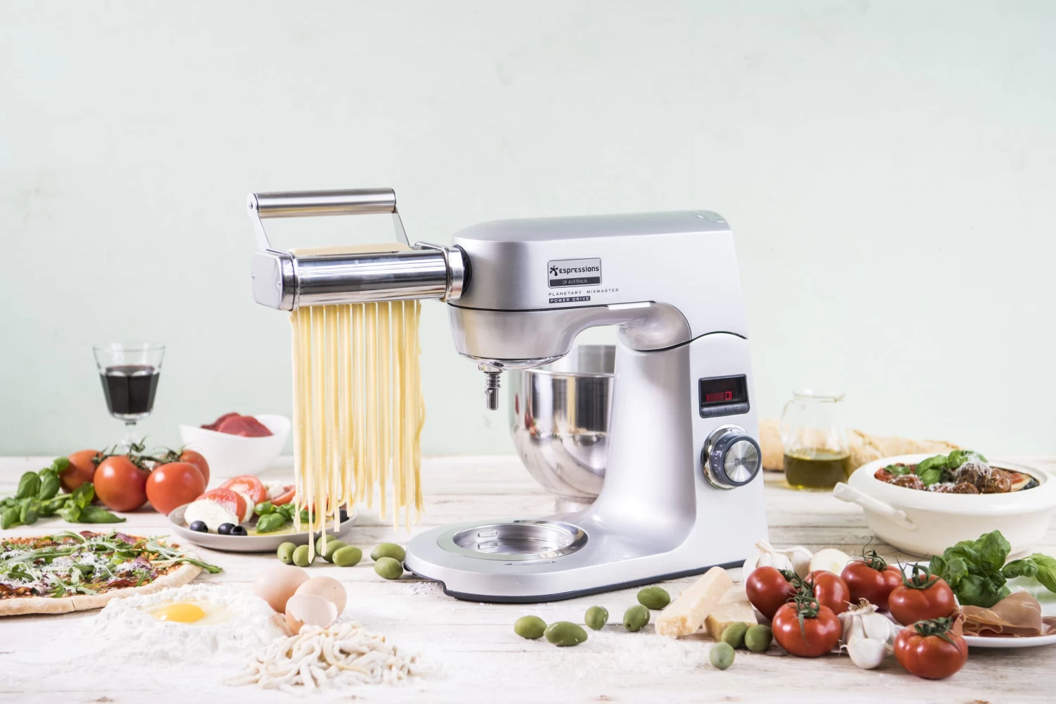 Espressions Keukenmachine MixMaster Combo - 12 Standen - 4.5 Liter 5 Espressions Keukenmachine MixMaster Combo - 12 Standen - 4.5 Liter - Afbeelding 3