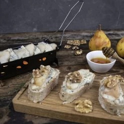 Boska Raclette ToGo Milano -Westmark Winkel Recept partyclette blauwe kaas peer walnoot 3