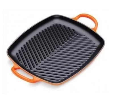 Le Creuset Grillplaat Signature - Oranjerood - 30 X 27 Cm 3 Le Creuset Grillplaat Signature - Oranjerood - 30 X 27 Cm