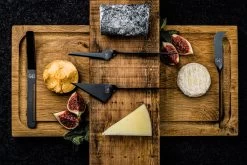 Laguiole Style De Vie Kaasmes En Botermes Zwart- 6 Stuks -Westmark Winkel SDVCheese6Black