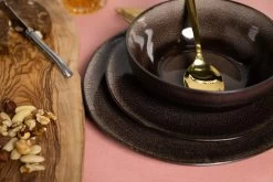 Studio Tavola Kommen Samos ø 17 Cm - 6 Stuks -Westmark Winkel ST Dark Brown 5 1