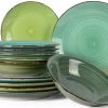 Studio Tavola Serviesset Summer Green - 18-delig / 6 Personen 2 Studio Tavola Serviesset Summer Green - 18-delig / 6 Personen -Westmark Winkel ST Summer Green 1