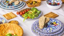 Jay Hill Onderzetters Tunea - Olijfhout - 10 X 10 Cm - 4 Stuks -Westmark Winkel Sareva ServiesTunea 19