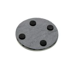 Jay Hill Onderzetters Leisteen - ø 10 Cm - 4 Stuks -Westmark Winkel Sareva onderzetter 2