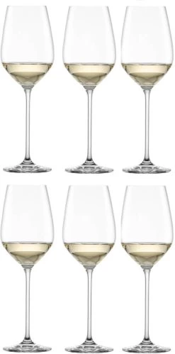 Schott Zwiesel Wijnglazen Fortissimo - Set 18 Delig - Witte En Rode Wijnglazen & Gin Tonic Glazen -Westmark Winkel Schott Zwiesel Witte Wijnglazen Fortissimo 420 ml 6 Stuks