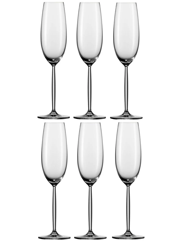 Schott Zwiesel Champagneglazen Diva - 220 Ml - 6 Stuks 5 Schott Zwiesel Champagneglazen Diva - 220 Ml - 6 Stuks - Afbeelding 3