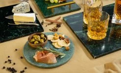 Jay Hill Snijplank / Serveerplank / Borrelplank Marmer - Licht Groen - ø 20 Cm 12 Jay Hill Snijplank / Serveerplank / Borrelplank Marmer - Licht Groen - ø 20 Cm -Westmark Winkel Serveerplank Groen 5