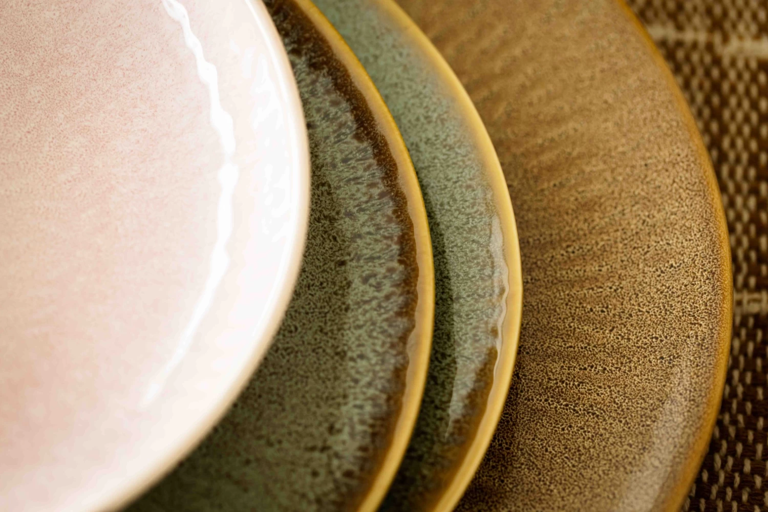 Jay Hill Serviesset Alderney - 4-delig - Bruin/Geel 7 Jay Hill Serviesset Alderney - 4-delig - Bruin/Geel - Afbeelding 5