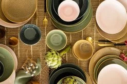 Jay Hill Serviesset Alderney - 4-delig - Bruin/Geel 16 Jay Hill Serviesset Alderney - 4-delig - Bruin/Geel -Westmark Winkel Set 2 Sfeer Eilanden Klein 6 9