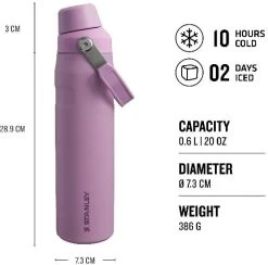 Stanley Waterfles The Aerolight IceFlow Fast Flow - Lilac - 600 Ml -Westmark Winkel TheAerolight IceFlow WaterBottleFastFlow 0.6L USPsd Thermals 720x