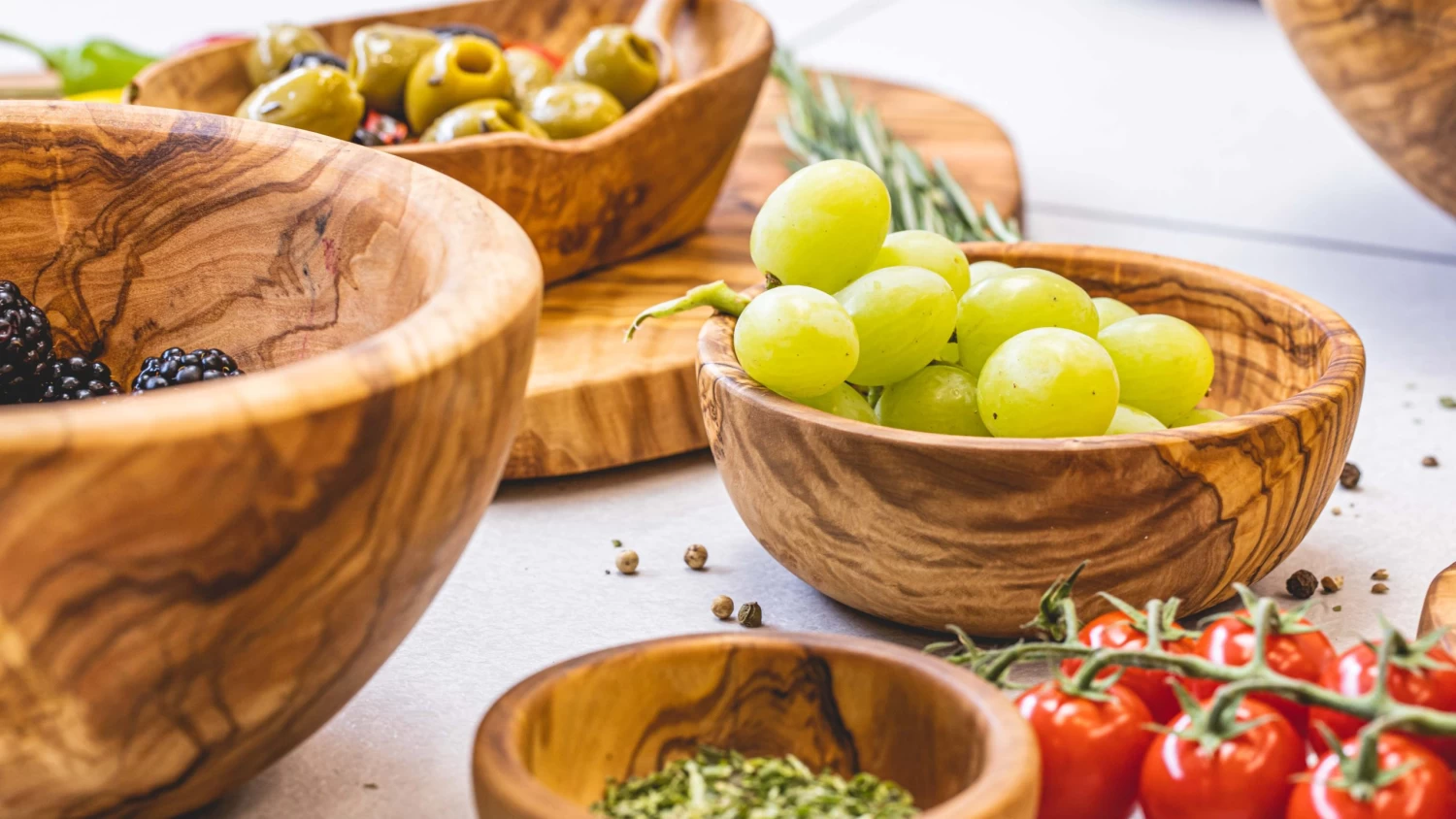 Jay Hill Serveerplank Tunea - Olijfhout - 24 X 17 Cm 4 Jay Hill Serveerplank Tunea - Olijfhout - 24 X 17 Cm - Afbeelding 2