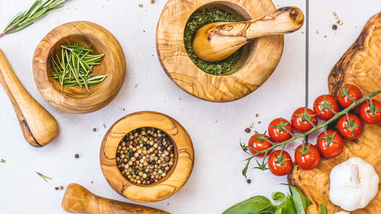 Jay Hill Vijzel Tunea - Olijfhout - ø 10 Cm 4 Jay Hill Vijzel Tunea - Olijfhout - ø 10 Cm - Afbeelding 2