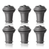 Vacu Vin Wijnstopper Vacuum Wine Stopper - Grijs - 6 Stuks 1 Vacu Vin Wijnstopper Vacuum Wine Stopper - Grijs - 6 Stuks -Westmark Winkel VacuumWineStoppers SetOf6