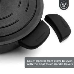 Westinghouse Hapjespan Performance - Blissful Black - ø 28 Cm / 4.1 Liter - Standaard Anti-aanbaklaag 14 Westinghouse Hapjespan Performance - Blissful Black - ø 28 Cm / 4.1 Liter - Standaard Anti-aanbaklaag -Westmark Winkel WCCC0095L28BK 5