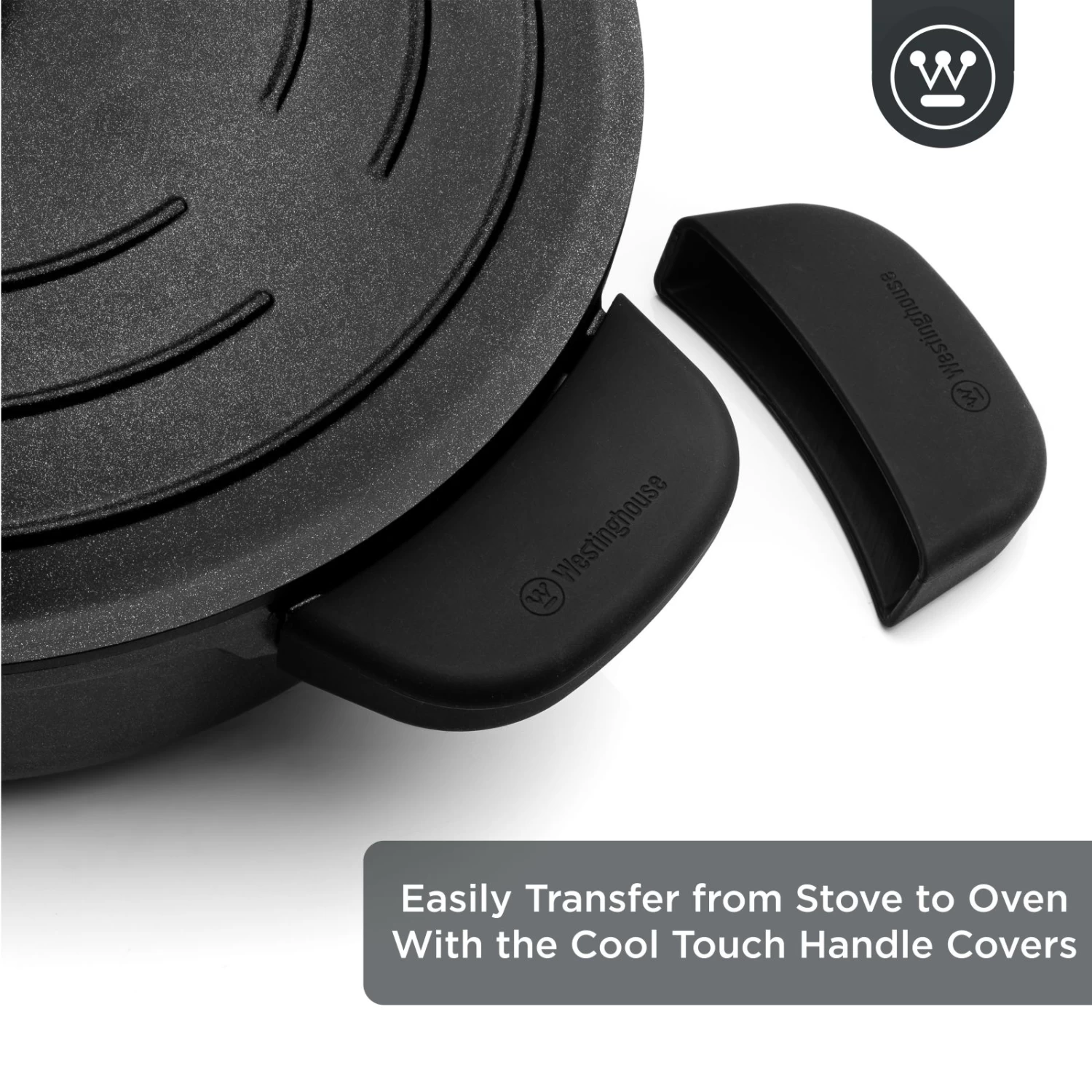 Westinghouse Hapjespan Performance - Blissful Black - ø 28 Cm / 4.1 Liter - Standaard Anti-aanbaklaag 5 Westinghouse Hapjespan Performance - Blissful Black - ø 28 Cm / 4.1 Liter - Standaard Anti-aanbaklaag - Afbeelding 3