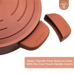 Westinghouse Hapjespan Performance - Rebel Red - ø 32 Cm / 5.8 Liter - Standaard Anti-aanbaklaag -Westmark Winkel WCCC0095L28OR 5 1