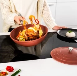 Westinghouse Wokpan Performance - Rebel Red - ø 28 Cm - Standaard Anti-aanbaklaag -Westmark Winkel WCCW0095028OR 13