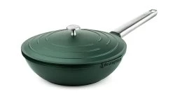 Westinghouse Wokpan Performance - Gracious Green - ø 28 Cm - Standaard Anti-aanbaklaag
