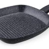 Westinghouse Grillpan Marble - 28 X 28 Cm - Standaard Anti-aanbaklaag -Westmark Winkel WCFP0009G Grill Pan side