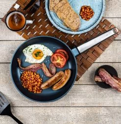 Westinghouse Koekenpan Performance - Bravery Blue - ø 24 Cm - Standaard Anti-aanbaklaag -Westmark Winkel WCFP0095024BL 8