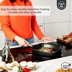 Westinghouse Grillpan Performance - Blissful Black - 28 X 28 Cm - Standaard Anti-aanbaklaag 15 Westinghouse Grillpan Performance - Blissful Black - 28 X 28 Cm - Standaard Anti-aanbaklaag -Westmark Winkel WCFP0095G28BK 4