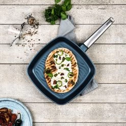 Westinghouse Grillpan Performance - Bravery Blue - 28 X 28 Cm - Standaard Anti-aanbaklaag 21 Westinghouse Grillpan Performance - Bravery Blue - 28 X 28 Cm - Standaard Anti-aanbaklaag -Westmark Winkel WCFP0095G28BL 10