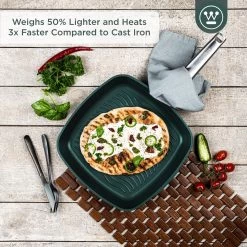 Westinghouse Grillpan Performance - Gracious Green - 28 X 28 Cm - Standaard Anti-aanbaklaag -Westmark Winkel WCFP0095G28SG 2