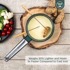 Westinghouse Steelpan Performance - Gracious Green - ø 18 Cm / 1.9 Liter 18 Westinghouse Steelpan Performance - Gracious Green - ø 18 Cm / 1.9 Liter -Westmark Winkel WCSP0095N18SG 2