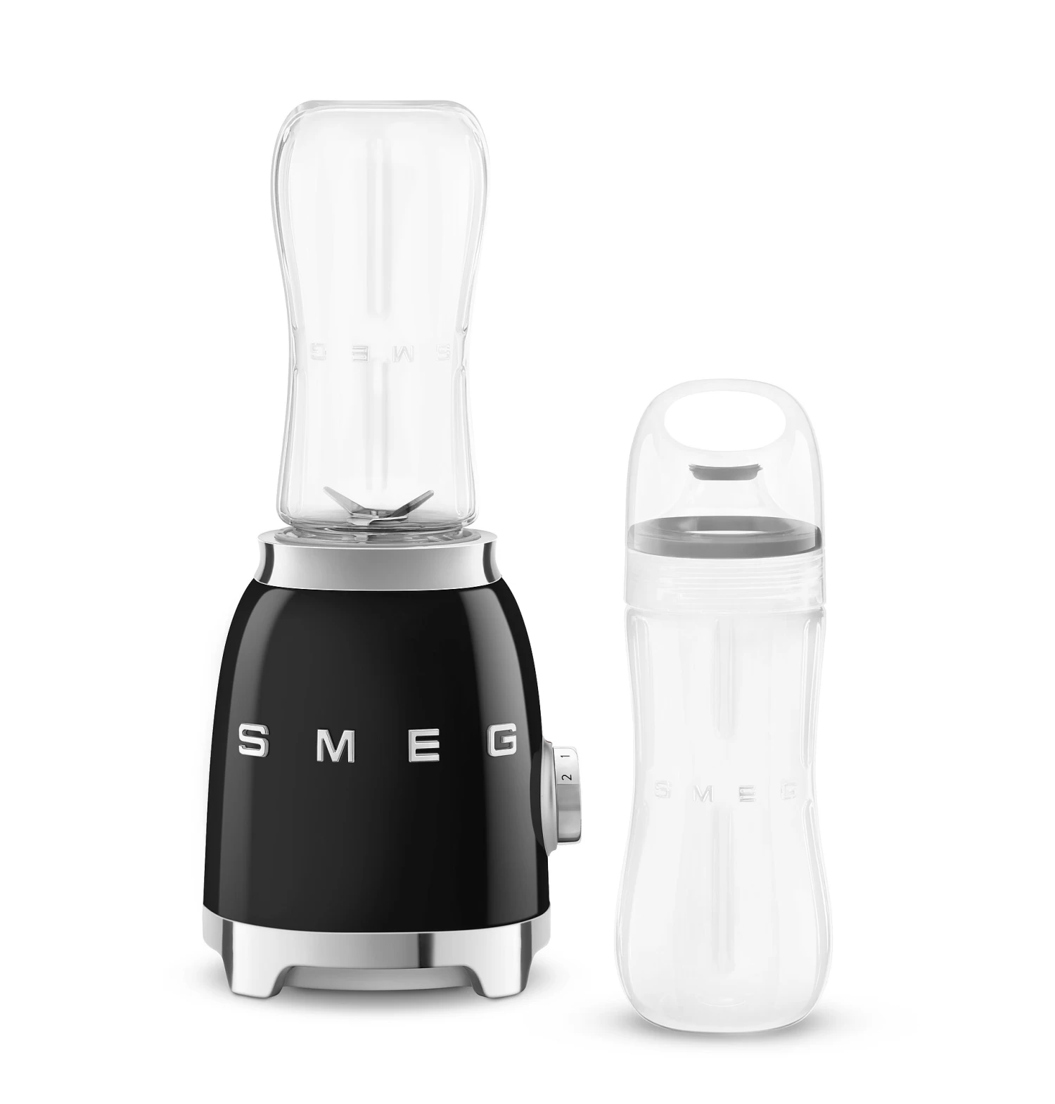 SMEG Smoothie Blender - Compact - Zwart - 600 Ml - PBF01BLEU 6 SMEG Smoothie Blender - Compact - Zwart - 600 Ml - PBF01BLEU - Afbeelding 4