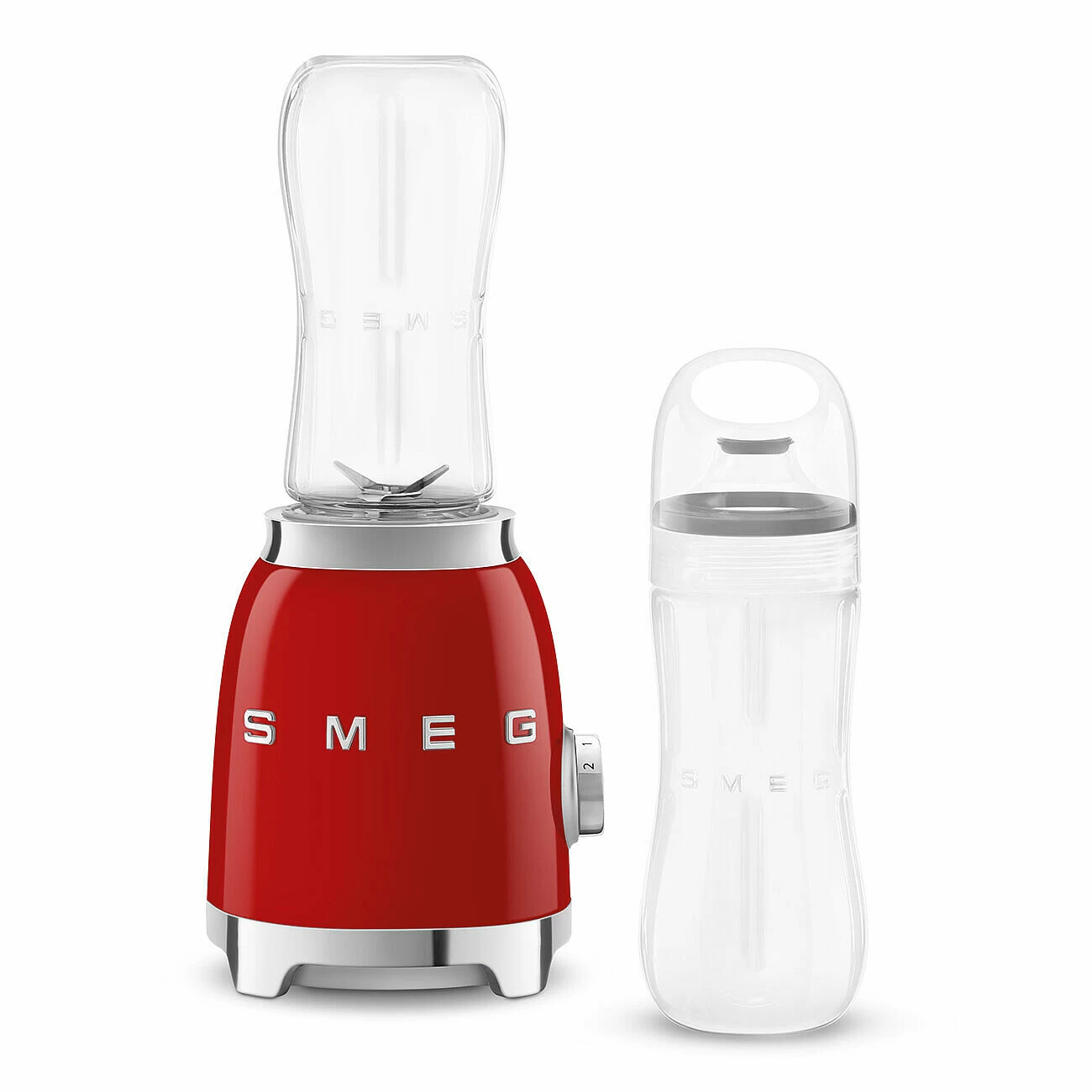 SMEG Smoothie Blender - Compact - Rood - 600 Ml - PBF01RDEU 6 SMEG Smoothie Blender - Compact - Rood - 600 Ml - PBF01RDEU - Afbeelding 4