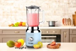 Westinghouse Blender Retro Collections - Blauw - 1.5 Liter - WKBE221BU -Westmark Winkel WKBE221BU Table Blender BLUE Lifestyle