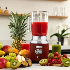 Westinghouse Blender Retro Collections - Cranberry Red - 1.5 Liter - WKBE221RD -Westmark Winkel WKBE221RD Retro Table Blender 7