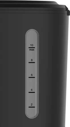 Westinghouse Filter-koffiezetapparaat Basic Zwart - 1.25 Liter - WKCM621BK -Westmark Winkel WKCM621 water level gauge 2 2