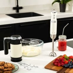 Westinghouse Staafmixer Retro Collections - 600 W - Vanilla White - WKHBS270WH -Westmark Winkel WKHBS270WH Retro Hand Blender 5