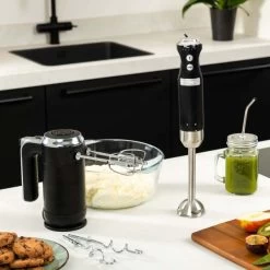 Westinghouse Handmixer Retro Collections - 6 Standen - Liquorice Black - WKHM250BK 13 Westinghouse Handmixer Retro Collections - 6 Standen - Liquorice Black - WKHM250BK -Westmark Winkel WKHM250BK Retro Hand Mixer 5 600x600 1