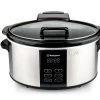 Westinghouse Slowcooker - Uitneembare Keramische Pan - RVS - 6 Liter - WKSC65 -Westmark Winkel WKSC65 Westinghouse Slow Cooker 1