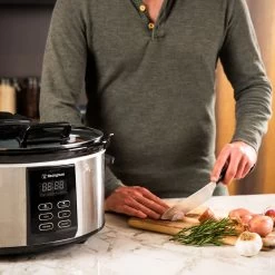 Westinghouse Slowcooker - Uitneembare Keramische Pan - RVS - 6 Liter - WKSC65 13 Westinghouse Slowcooker - Uitneembare Keramische Pan - RVS - 6 Liter - WKSC65 -Westmark Winkel WKSC65 Westinghouse Slow Cooker 5