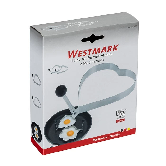 Westmark Ei Bakring Hart - 2 Stuks 5 Westmark Ei Bakring Hart - 2 Stuks - Afbeelding 3