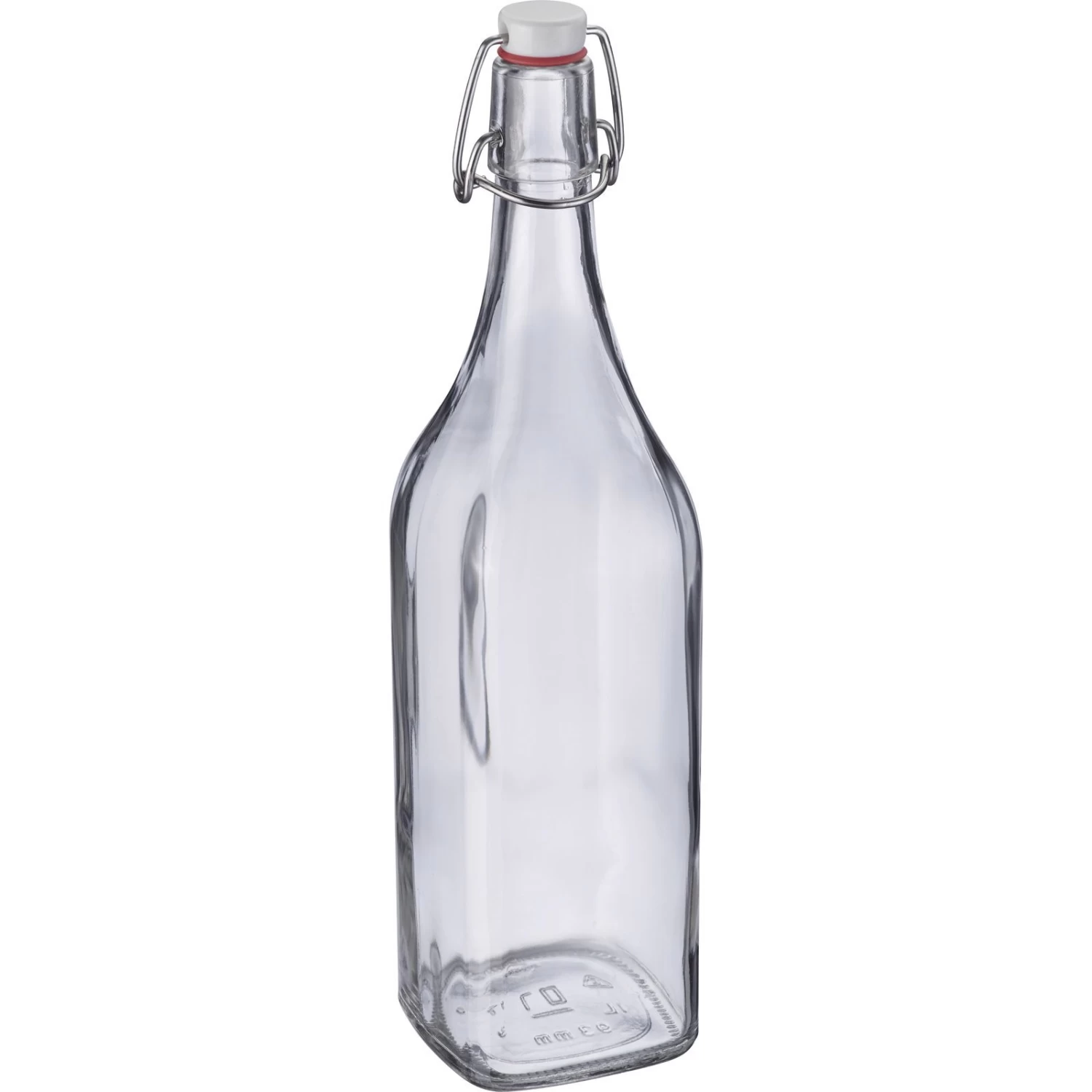 Westmark Beugelfles / Weckfles Vierkant - 1 Liter 3 Westmark Beugelfles / Weckfles Vierkant - 1 Liter