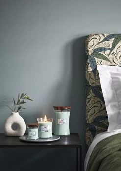 WoodWick Geurkaars Ellipse Sagewood & Seagrass - 9 Cm / 19 Cm 9 WoodWick Geurkaars Ellipse Sagewood & Seagrass - 9 Cm / 19 Cm -Westmark Winkel YC SS23 1629 HRC