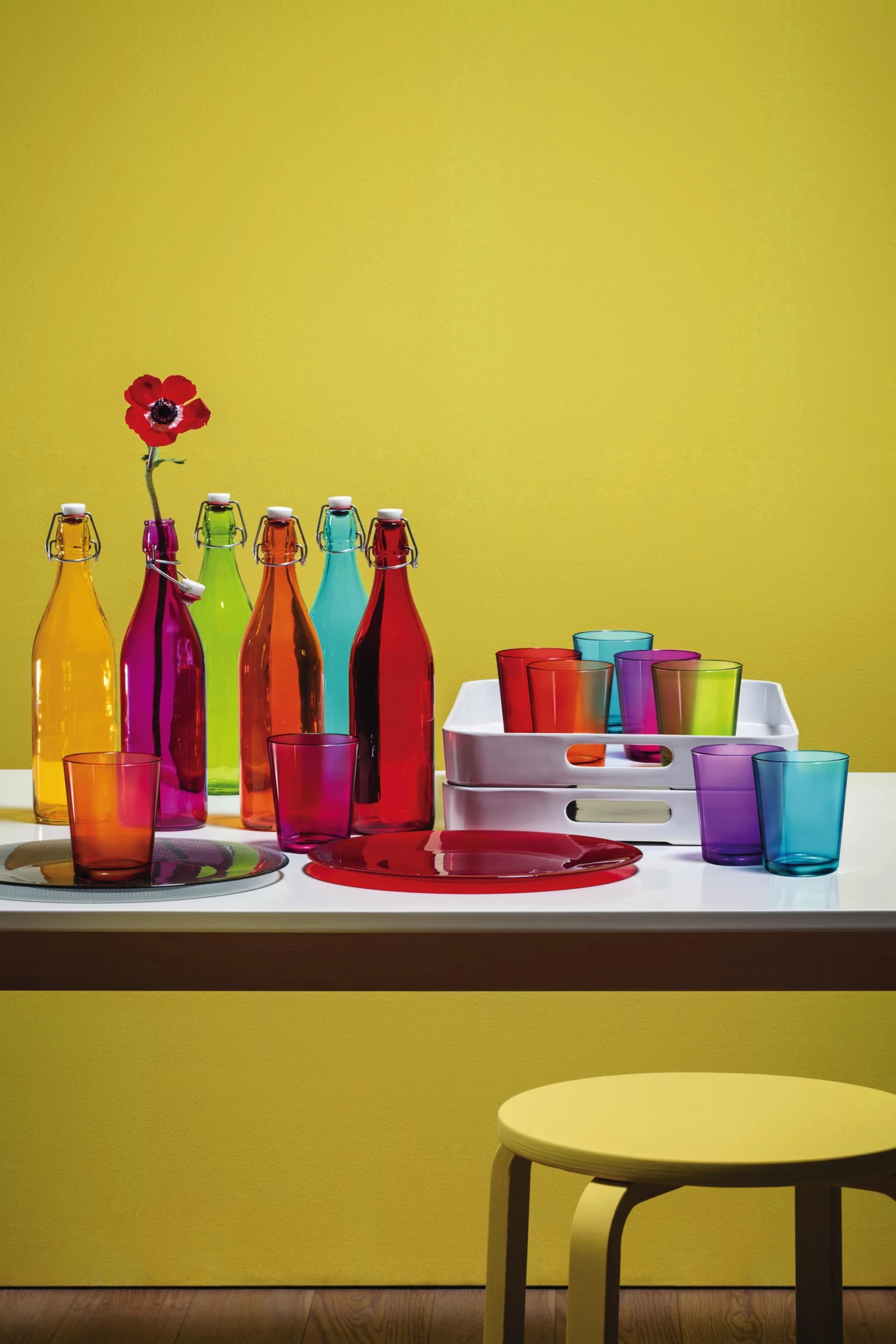 Bormioli Rocco Beugelfles / Weckfles Giara - Transparant - 1 Liter 4 Bormioli Rocco Beugelfles / Weckfles Giara - Transparant - 1 Liter - Afbeelding 2