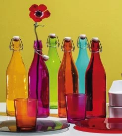 Bormioli Rocco Beugelfles / Weckfles Giara - Rood - 1 Liter -Westmark Winkel a001664 9