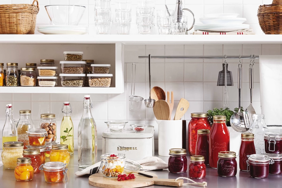 Bormioli Rocco Beugelfles / Weckfles Swing - 1 Liter 6 Bormioli Rocco Beugelfles / Weckfles Swing - 1 Liter - Afbeelding 4