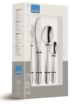 Amefa Bestekset Bologna - 24-delig / 6 Personen -Westmark Winkel amefa bestekset