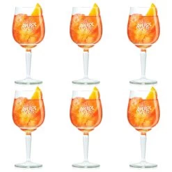 Aperol Spritz Glazen - 450 Ml - 6 Stuks