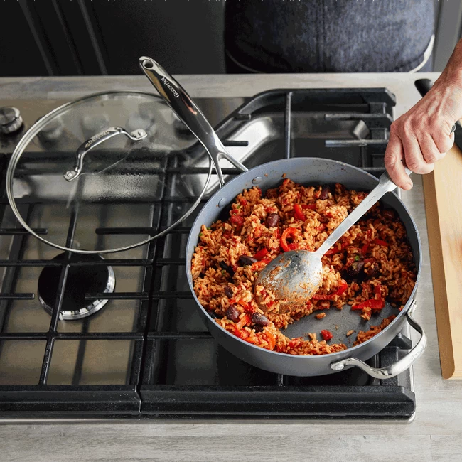 GreenPan Pannendeksel - Hittebestendig Glas - ø 28 Cm 6 GreenPan Pannendeksel - Hittebestendig Glas - ø 28 Cm - Afbeelding 4