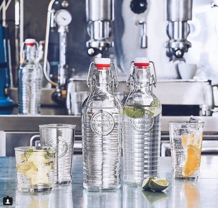 Bormioli Rocco Beugelfles / Weckfles Officina 1825 - Transparant - 1.2 Liter 6 Bormioli Rocco Beugelfles / Weckfles Officina 1825 - Transparant - 1.2 Liter - Afbeelding 4